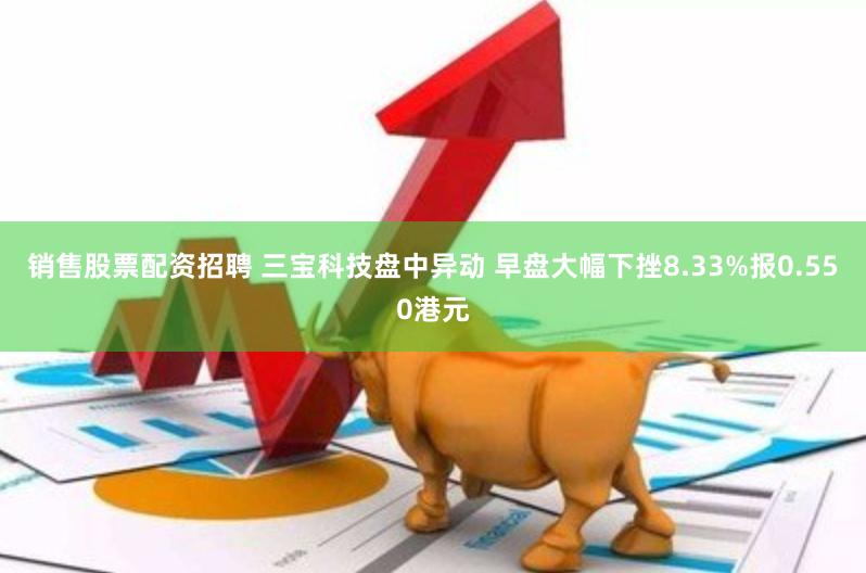 销售股票配资招聘 三宝科技盘中异动 早盘大幅下挫8.33%报0.550港元