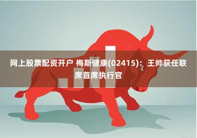 网上股票配资开户 梅斯健康(02415)：王帅获任联席首席执行官